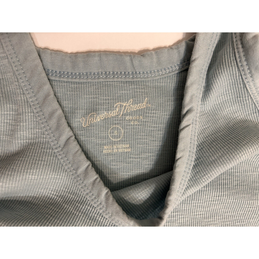 Universal Thread Rib Knit Tank Top Sage Size Small - Picture 3 of 4